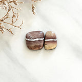 Large Red Freeform White Buffalo Dolomite, Set of 2 Background