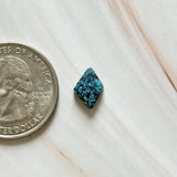 Small Ocean Blue Diamond Lander Blue Turquoise Dimensions