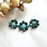 Small Mixed Round Mixed Turquoise, Set of 27 Background