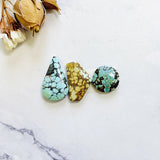 Large Mixed Mixed Mixed Turquoise, Set of 3 Background