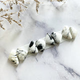 Medium White Mixed White Buffalo Dolomite, Set of 8 Background