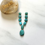 Small Mixed Mixed Kingman Turquoise, Set of 10 Background