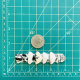 Small White Mixed White Buffalo Dolomite, Set of 8 Dimensions