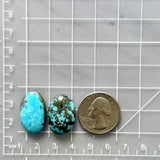 Large Sky Blue Oval Ithaca Peak Turquoise, Set of 2 Dimensions