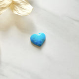 Medium Sky Blue Heart Ithaca Peak Turquoise Background