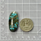 Large Sky Blue Oval Ithaca Peak Turquoise Dimensions