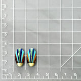 10x20mm Oval Inlay, Set of 2
