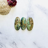 Large Sea Green Surfboard Crescent Lake Variscite, Set of 3 Background