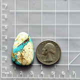 Large Sky Blue Freeform Royston Turquoise Dimensions