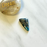 Large Ocean Blue Freeform Ithaca Peak Turquoise Background