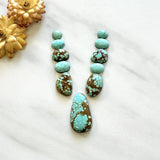 Small Sky Blue Mixed Number 8 Turquoise, Set of 11 Background