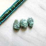 Medium Sky Blue Mixed Namtso Lake Turquoise, Set of 3 Background
