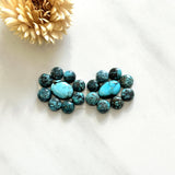 Small Mixed Mixed Yungai Turquoise, Set of 18 Background