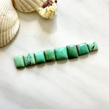 Small Mint Green Square Crescent Lake Variscite, Set of 8 Background