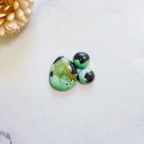 Small Mixed Mixed Carico Lake Turquoise, Set of 3 Background