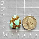 Ocean Blue Number 8 Turquoise Top Drilled Briolette