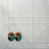 13x18mm Oval Inlay, Set of 2