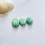 Small Mint Green Mixed Carico Lake Turquoise, Set of 3 Background