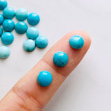 7x7mm Round Carico Lake, Set of 4
