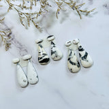 Large White Mixed White Buffalo Dolomite, Set of 12 Background