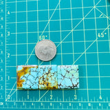 Large Sky Blue Square Yungai Turquoise, Set of 3 Dimensions