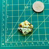 Medium Mixed Pentagon Mixed Turquoise, Set of 2 Dimensions