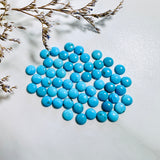 6x6mm Round Sleeping Beauty, Set of 4