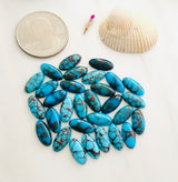 6x12mm Oval Prince Egyptian, Set of 2