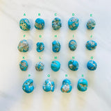 Sleeping Beauty Turquoise Nugget Beads