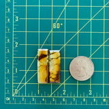 Large Royal Orange Bar Treasure Mountain Turquoise, Set of 2 Dimensions