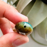 Small Ocean Blue Nugget Treasure Mountain Beads Background