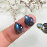10x14mm Teardrop Labradorite, Set of 4
