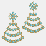 Design-ready Presets - Sonoran Gold Waterfall Earrings Background