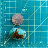 Large Sea Green Nugget Treasure Mountain Extra