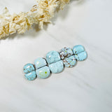 Medium Faint Blue Half Moon Sand Hill, Set of 10 Background