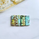 Large Mixed Bar Mixed Turquoise, Set of 4 Background