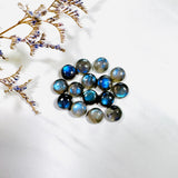 9x9mm Round Labradorite, Set of 10