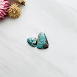 Medium Sky Blue Mixed Carico Lake Turquoise, Set of 2 Background