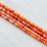 Spiny Oyster Other Rondelle Beads 6.5x6.5 mm