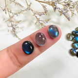 8x10mm Oval Labradorite, Set of 8