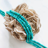 Emerald Valley Turquoise Rondelle Beads