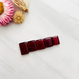 Medium Red Bar Rosarita, Set of 5 Background
