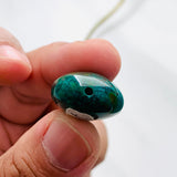 Medium Ocean Blue Nugget Treasure Mountain Beads Background