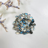 4x6mm Teardrop Labradorite, Set of 20