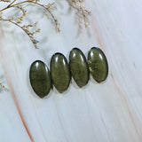 Medium Swamp Green Surfboard Rosarita, Set of 4 Background