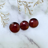 Medium Red Round Rosarita, Set of 3 Background