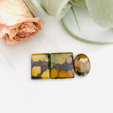 Medium Earth Brown Mixed Treasure Mountain Turquoise, Set of 3 Background