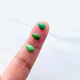 5x7mm Teardrop Sonoran Gold Turquoise Cabochons, Set of 4