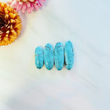 Large Sky Blue Surfboard Prince Egyptian Turquoise, Set of 4 Background