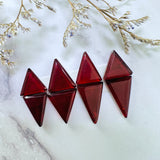 Small Red Triangle Rosarita, Set of 8 Background